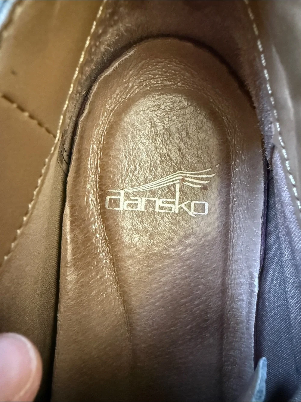 Dansko Gray Nubuck Leather Wedge Ankle Booties Lace Up Comfort EU 37 US 6.5